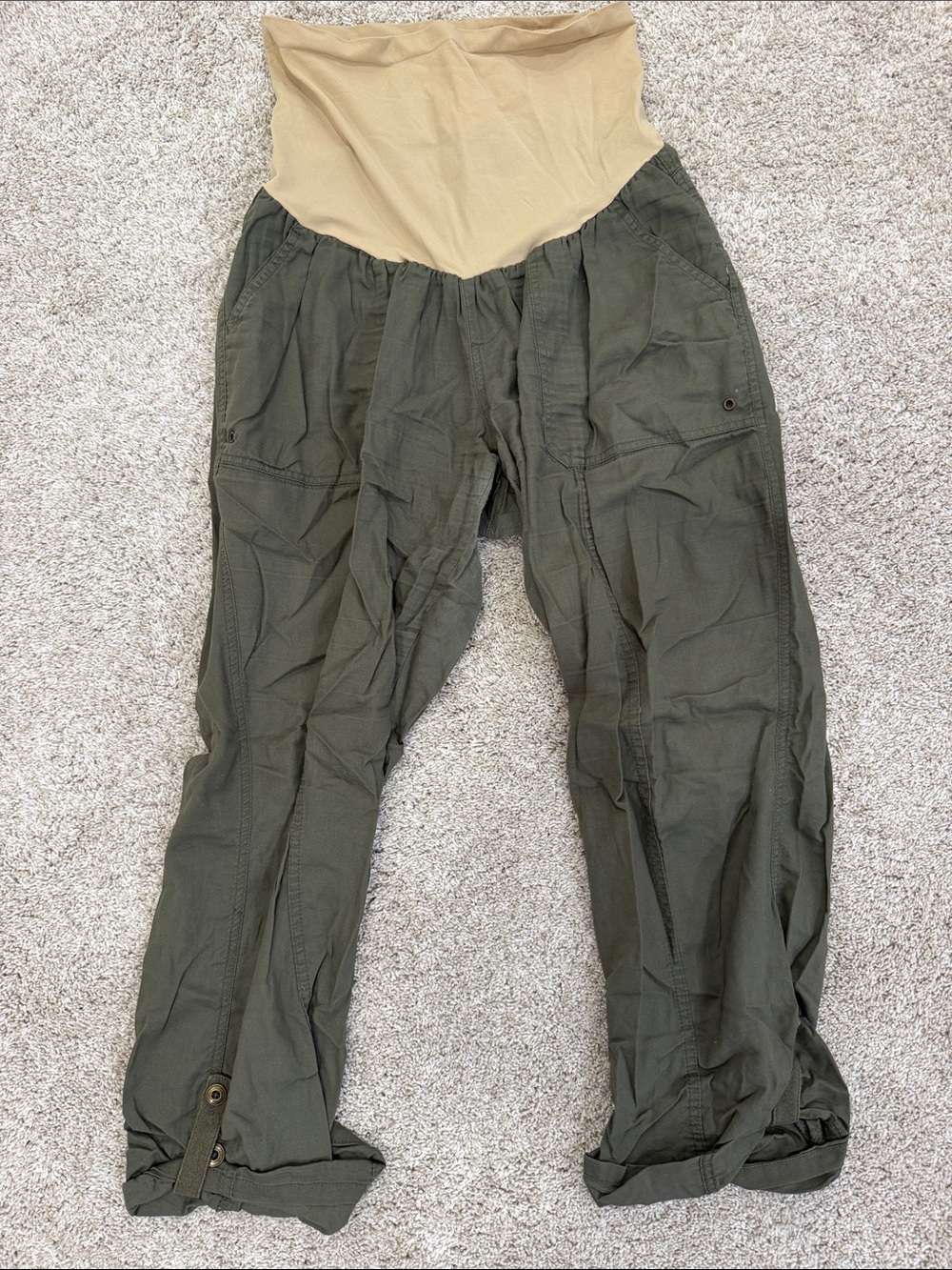 Motherhood Maternity Cropped Pants